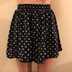 Black and White Skirt